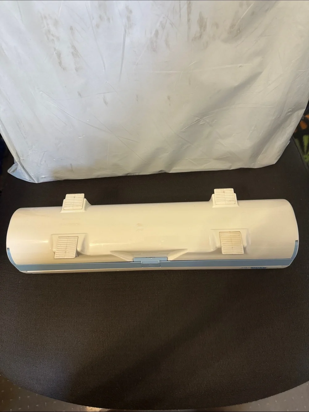 Wrap Master Foil Dispenser model 1500 in White and Light Blue